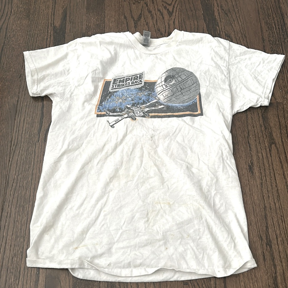 Star Wars white tee